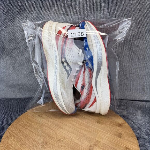 Saucony Endorphin Pro 2 Running Shoes Mens Size 10 USA Flag Colorway S20688-76 - Picture 10 of 10